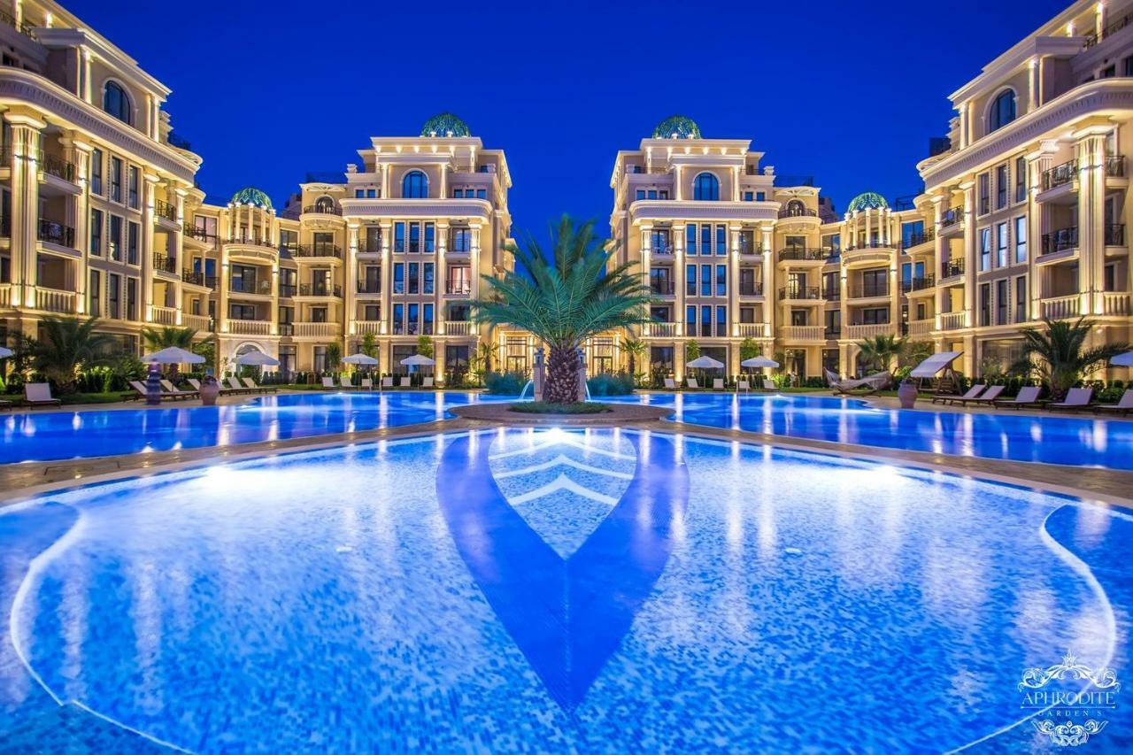 Apart Hotel Aphrodite Gardens 써니비치 외부 사진